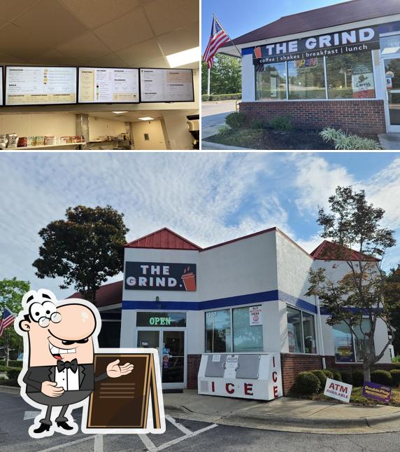 The Grind Coffee House & Creamery in Apex Restaurant menu and reviews