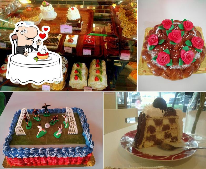 Cake Factory bietet eine Auswahl von Süßspeisen