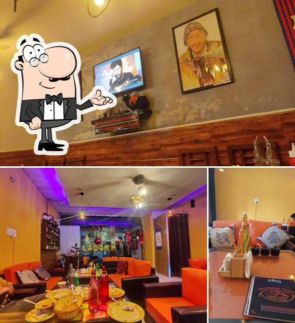 Take a seat at one of the tables at Himalayan Feast