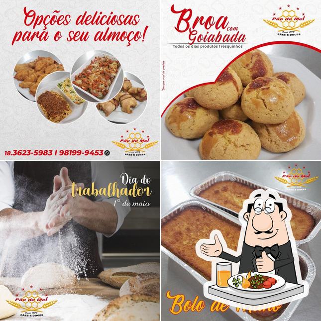 Comida em Padaria Pão de Mel