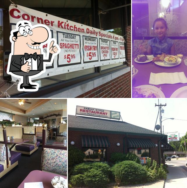 Corner Kitchen Family Restaurant, 100 N Lake Ave in Twin Lakes