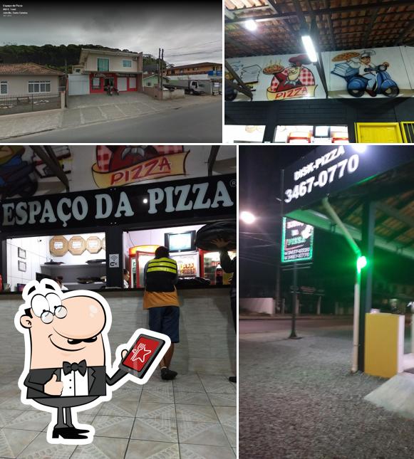 Veja imagens do exterior do Espaço Da Pizza