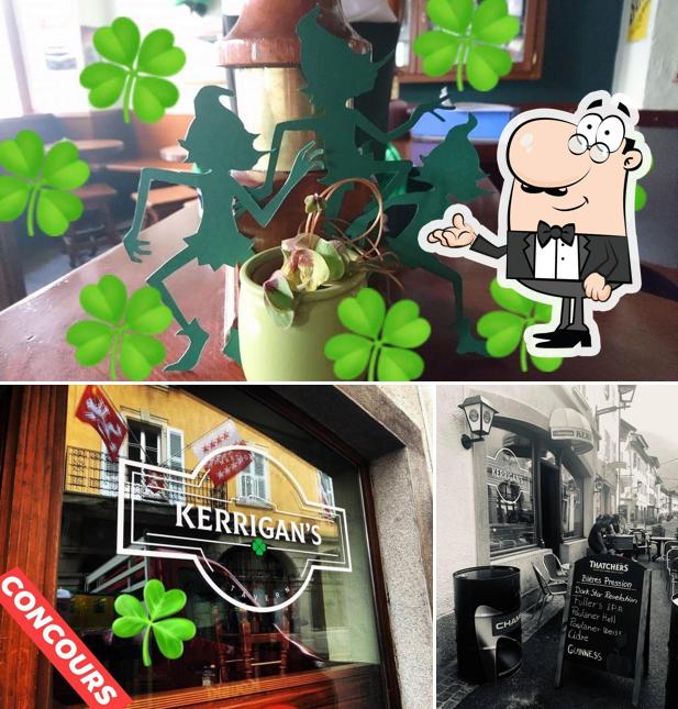 La foto della interni e cibo di Kerrigan's Tavern