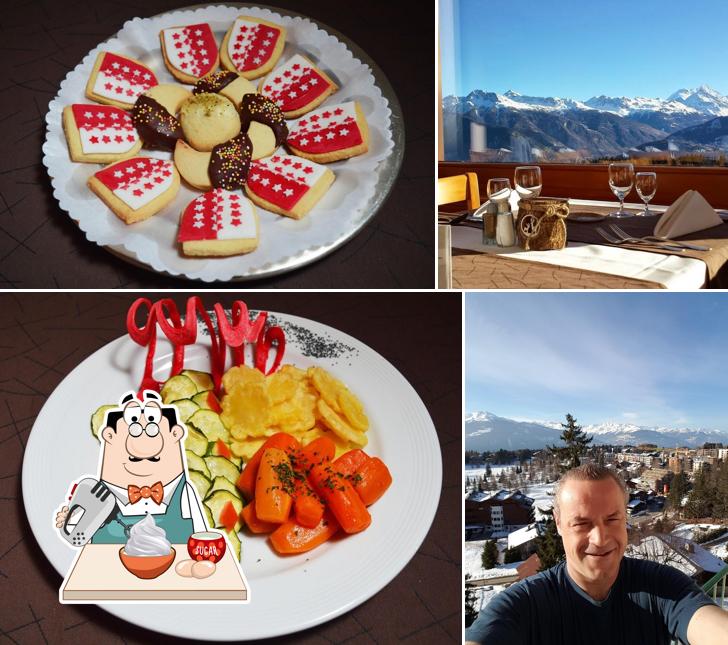 Hôtel 3 étoiles Le Splendide Crans-Montana offre un'ampia varietà di dessert