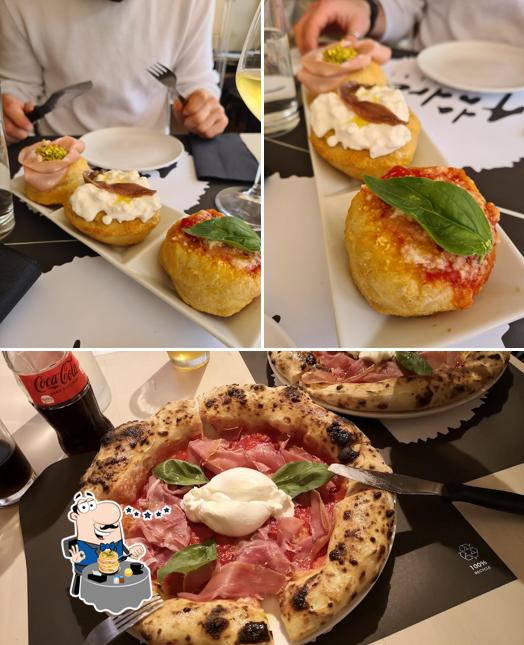 Nourriture à da Andrea, Pizza Contemporanea