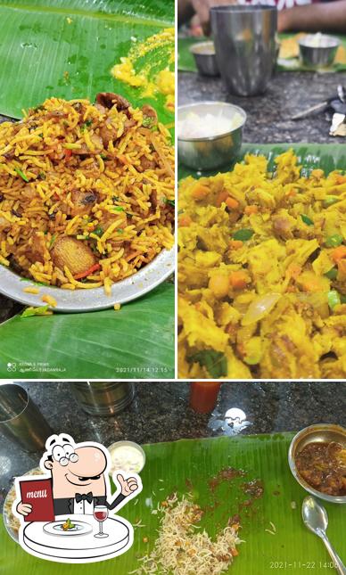 Food at Sri Aryaas Pure Veg Restaurant