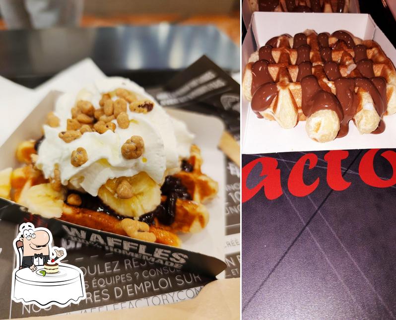 Waffle Factory offre une sélection de plats sucrés