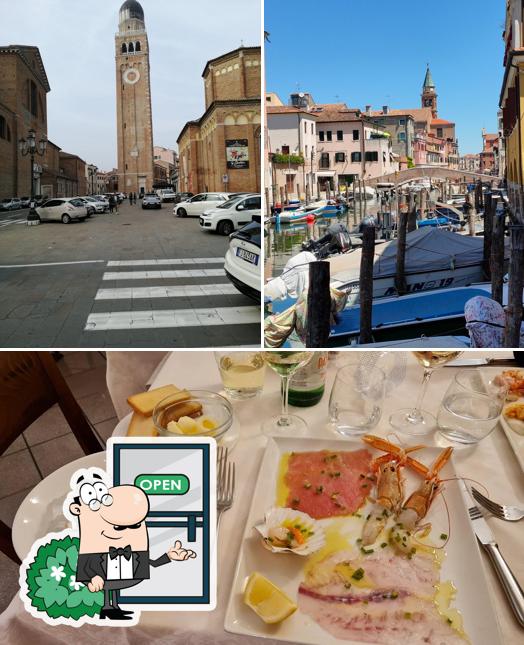 La foto di esterno e cibo da Al Bersagliere