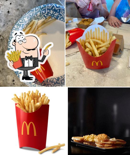 Try out fries at McDonald's