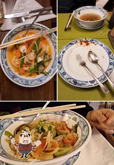 Nourriture à Asia Mai Spezialitäten
