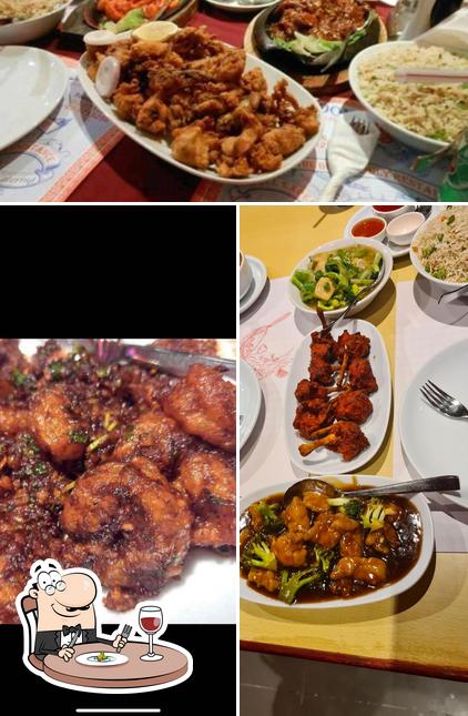 Food at Kawloon Chinese Restaurant