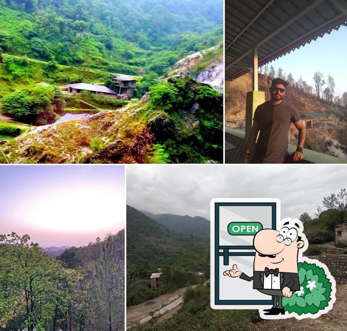 Enjoy the view outside Kimadi height Refreshment Point & cafe