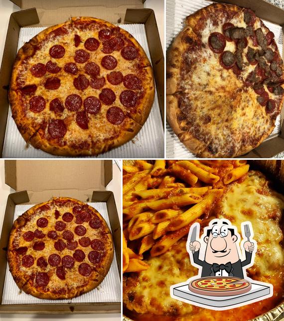 Попробуйте пиццу в "Tony's Corner Deli & Pizzeria"