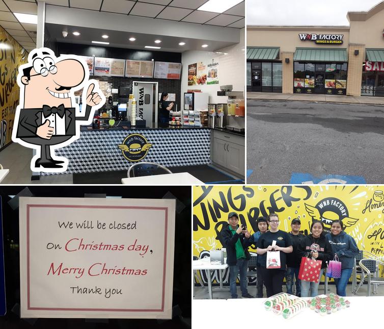 WNB Factory Wings & Burger in Cedartown Restaurant menu and reviews