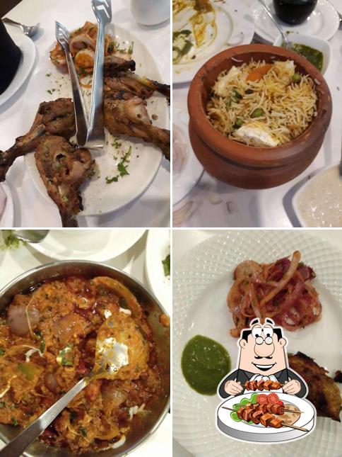Food at Open Air Restaurant