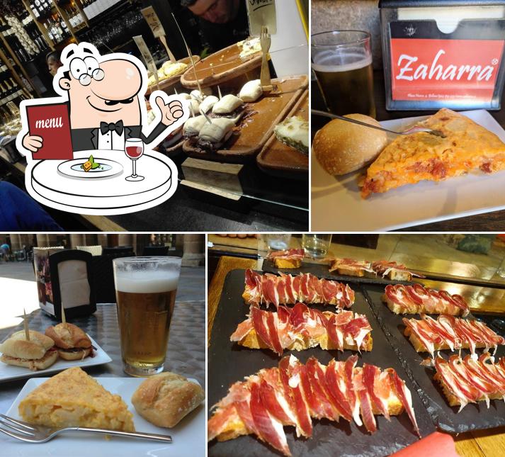 Блюда в "Zaharra - Plaza nueva"
