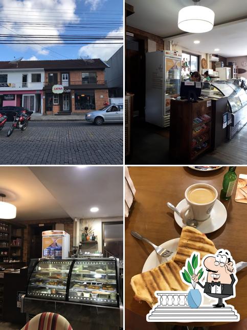 O exterior do Catna Café