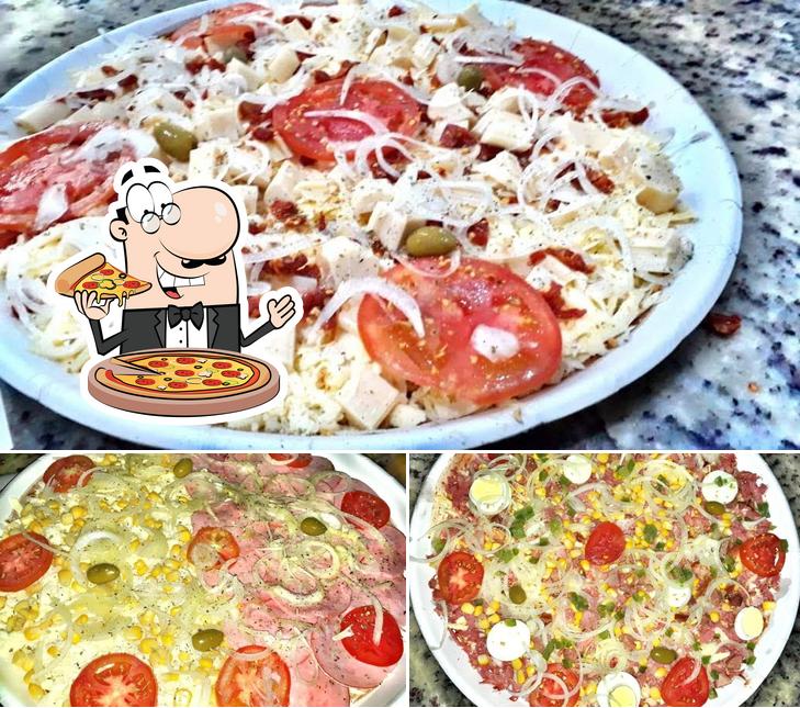 No Donna Gulla Bom Pastor, você pode degustar pizza