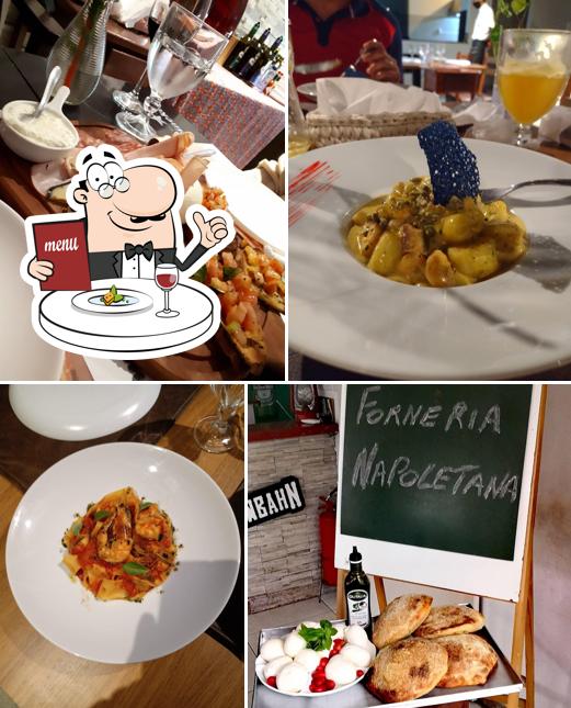 Platos en Forneria Napoletana Pizzaria e Restaurante
