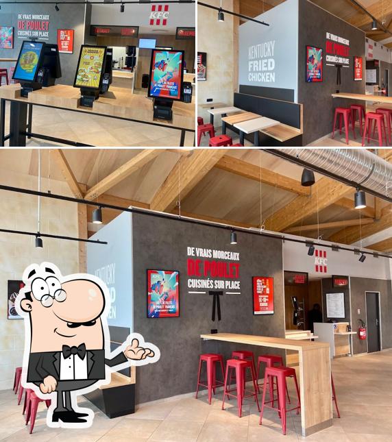 L'intérieur de KFC Meillac