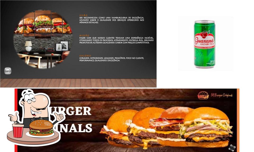 Consiga um hambúrguer no Mano Burger Originals