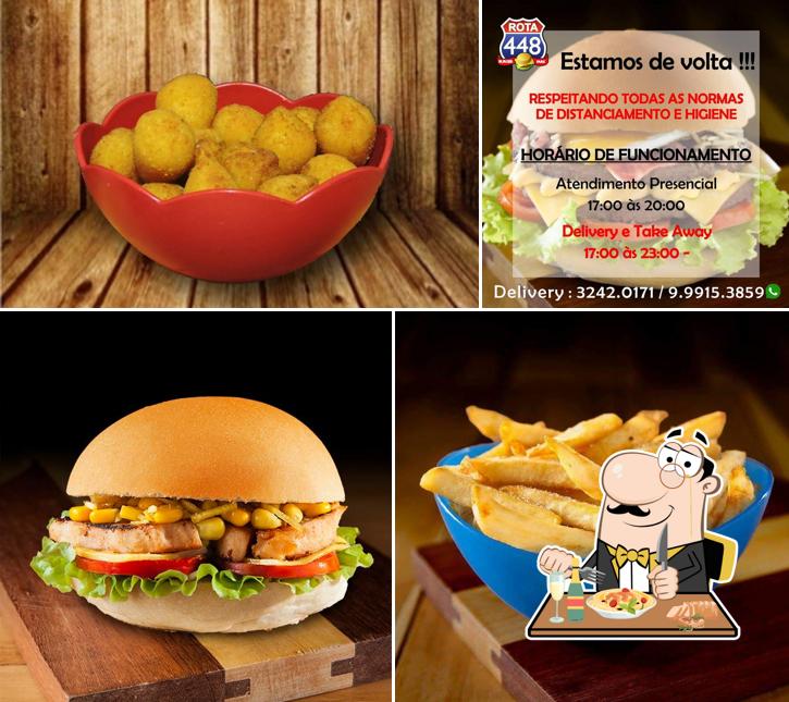 Comida em Rota 448 Burger Park