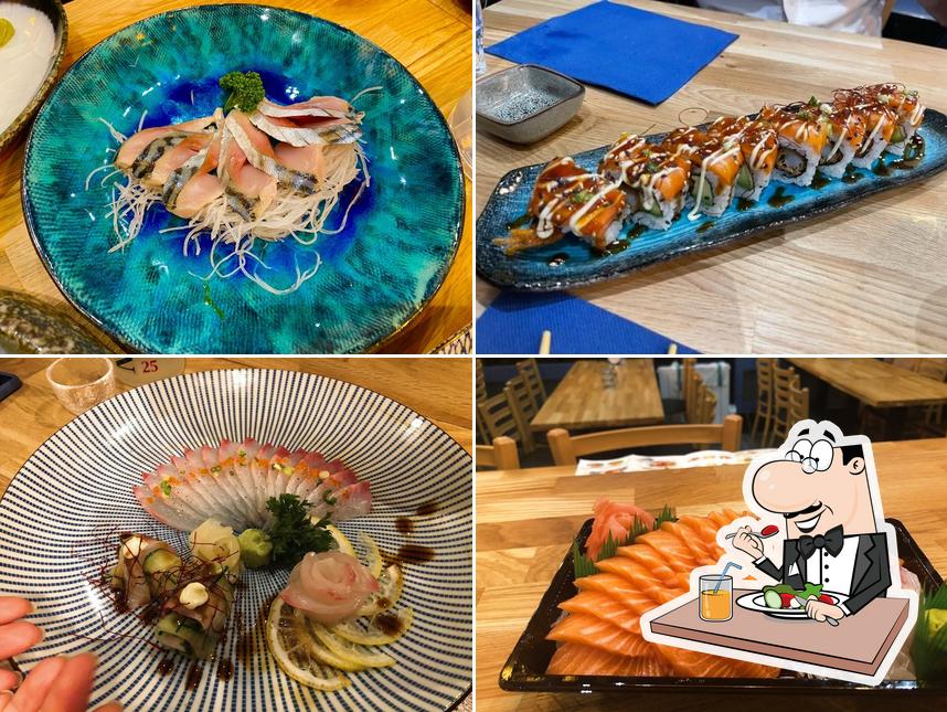 Блюда в "Takumi Sushi Pro palaiseau restaurant japonais"
