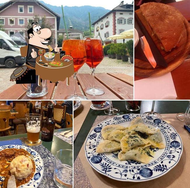 Platti al Antica Osteria Traube