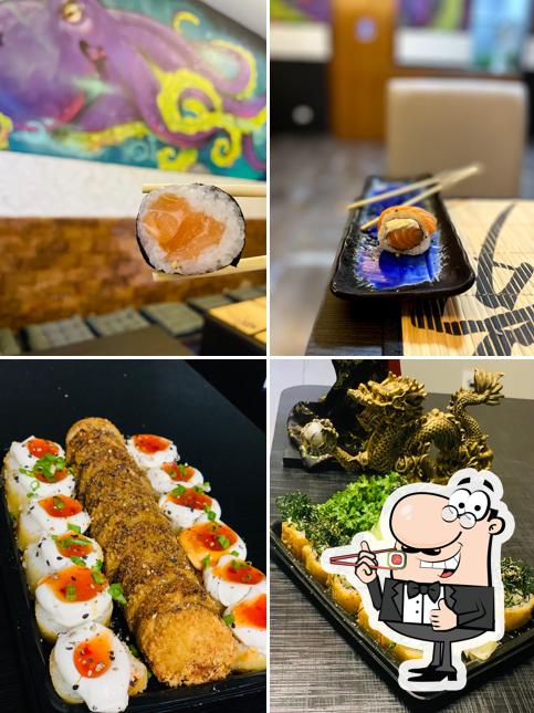 Rolos de sushi são oferecidos por TERA SUSHI PRIME