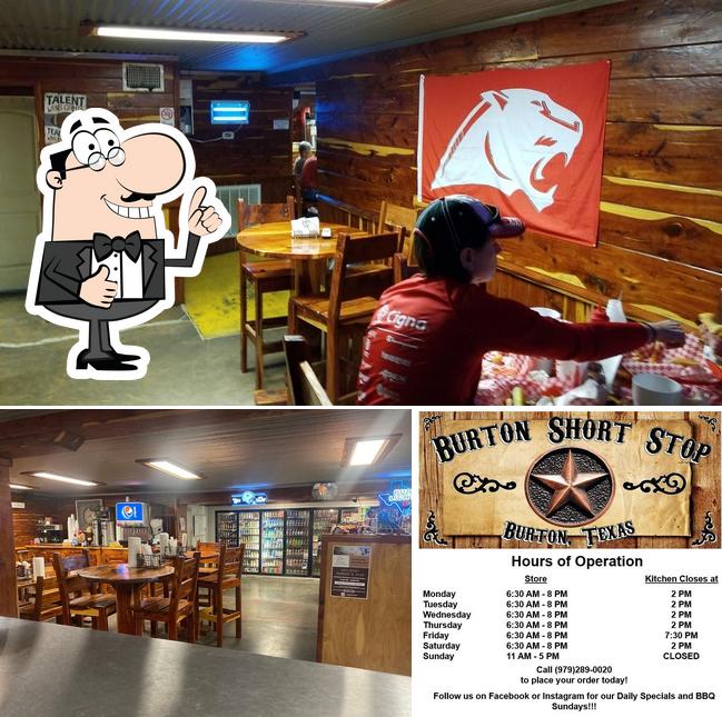 Burton Short Stop, 12400 Farm to Market Rd 390 W in Burton Restaurant