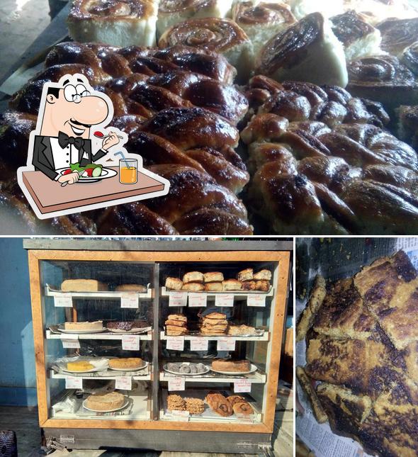 Food at The Real Vegan German Bakery