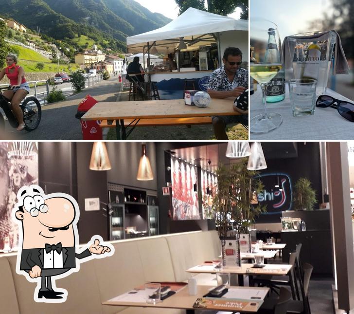 Tra le diverse cose da Ristorante Goen Pisogne si possono trovare la interni e vino
