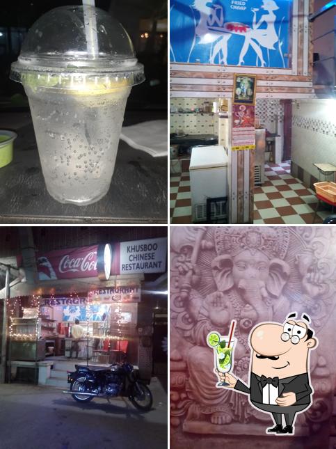 Enjoy a drink at Khushbu Chinese Restaurant