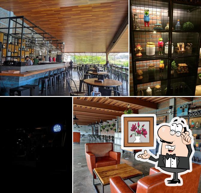 The interior of Mysore Union - Bar & Restaurant