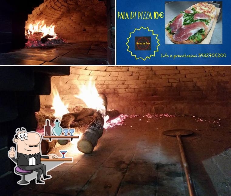 Questa è la foto che presenta la interni e la carne di Pizzeria Made in Sud