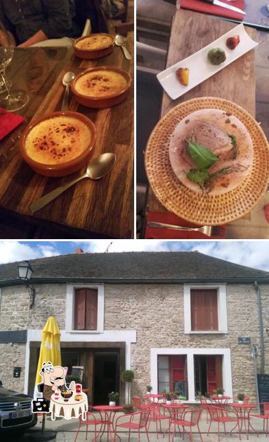 Estas son las imágenes que hay de comida y exterior en Auberge du clocher