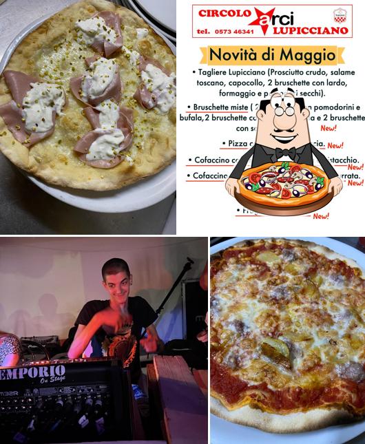 Prenditi una pizza a Circolo Arci Lupicciano
