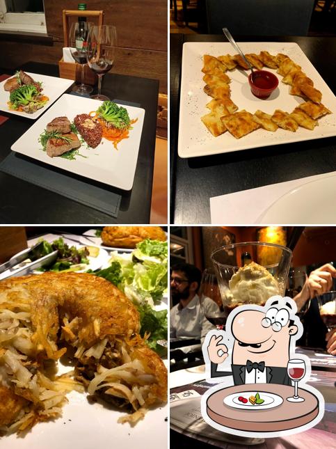 Comida em Rosti Haus