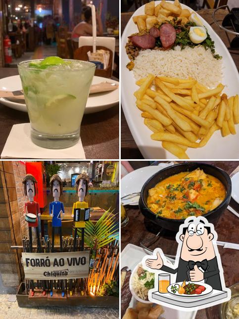 Comida em Barraca da Chiquita Copacabana Restaurante Comida Nordestina RJ