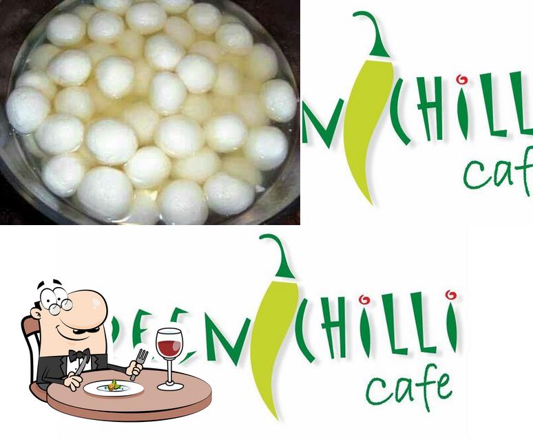Food at Green Chilli Cafe