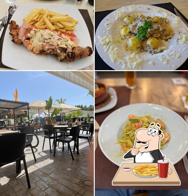 Try out French fries at Ristorante Simone
