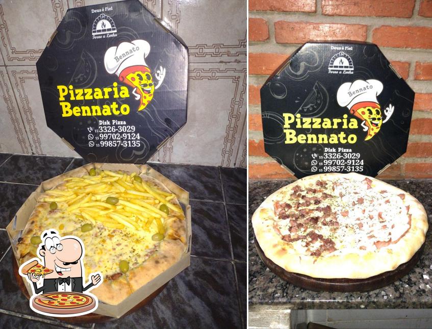 Consiga diversos variedades de pizza