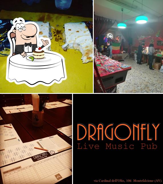 Dragonfly LiveMusicPub offre un nombre de plats sucrés