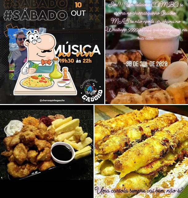 Comida em Churrasquinho do Gaúcho