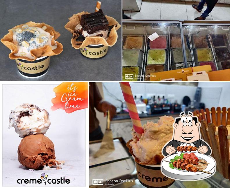 Ice cream at Creme Castle