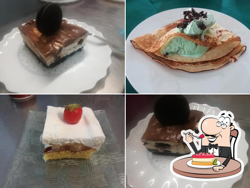 Ristorante Pizzeria Krcko serve un'ampia gamma di dessert