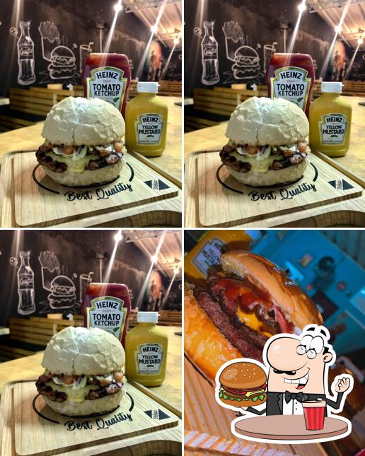 Hambúrguer em Grelha Burguer