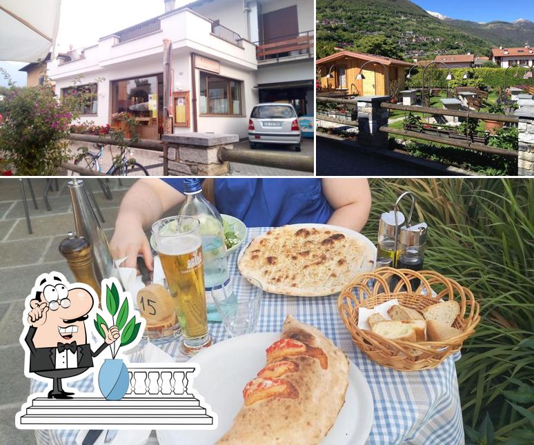 Tra le varie cose da Grill Garden si possono trovare la esterno e birra