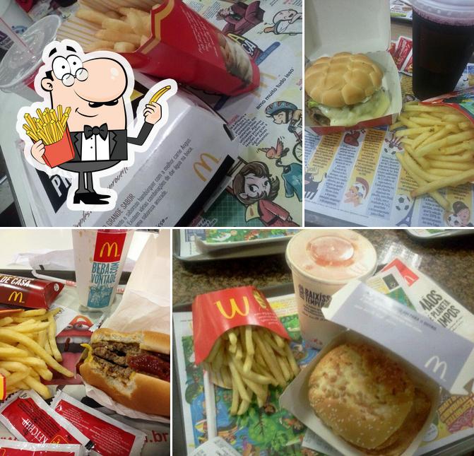 Prove cbatatas fritas francesas no McDonald's