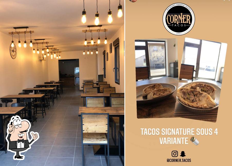 L'intérieur de CORNER TACOS